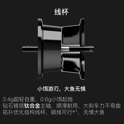 氢羽鱼鹰强力精细作钓水滴轮微物路亚溪流强力轻量远投鱼线轮鱼轮