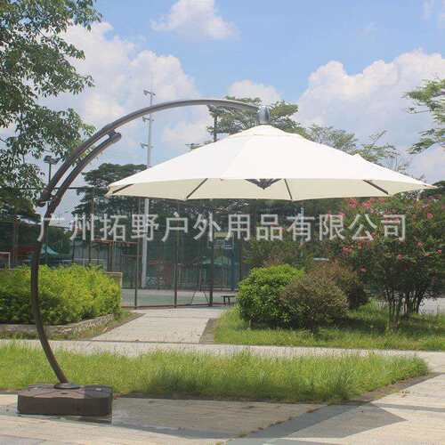 TY室外阳台罗马伞3.5米圆形弯臂伞庭院花园遮阳伞双弯伞大型吊伞