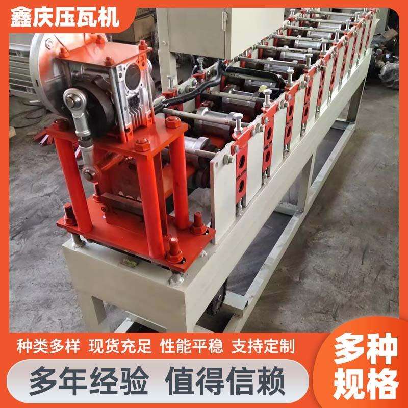 110进料广告牌匾长条方通设备自动成型一体机