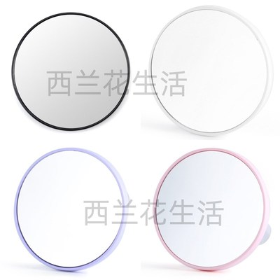 三面折叠便携发光旅行游化妆镜带灯梳妆镜10倍放大台式LED补光镜