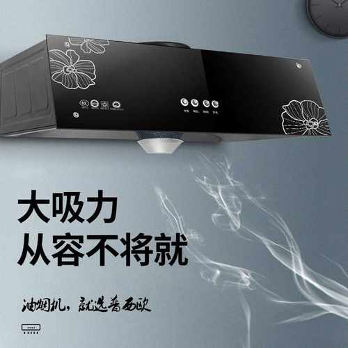 小尺寸油烟机出租房烟机公寓工程顶侧双吸大吸力抽油烟机中式厨房