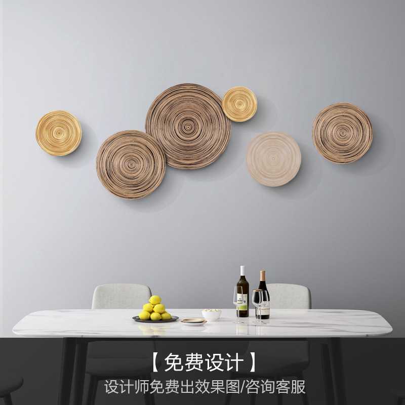 ?东南亚竹编墙饰挂件走廊过道墙上装饰品客厅墙壁挂饰玄关墙面