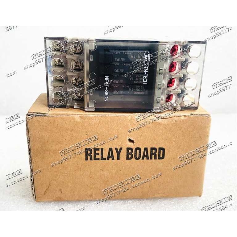 韩国TM-TECH 继电器模组 NF4T-G6DN 24VDC 现货