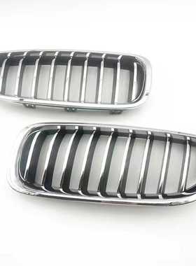 前保险杠中网装饰格栅 F10 F11 5系OE; 51137412323 51137412324