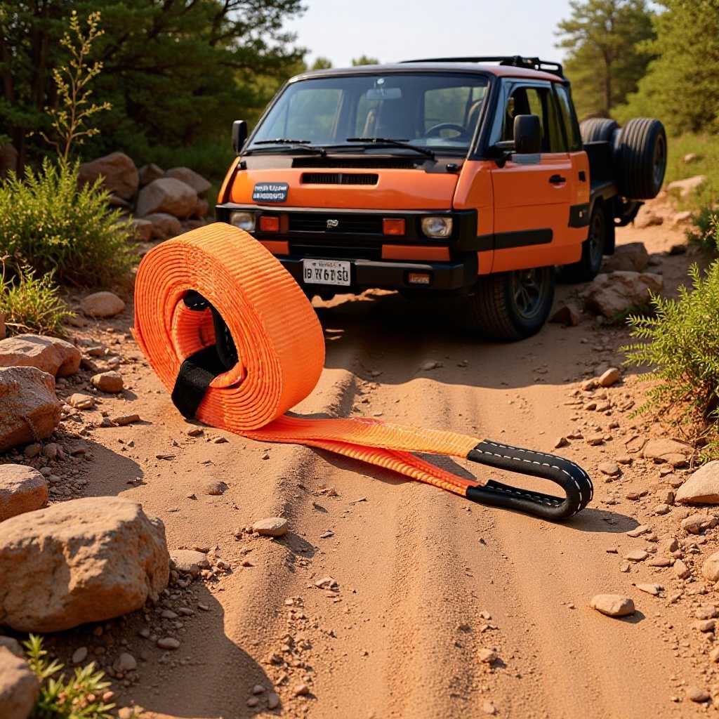 涤纶加厚拖车绳工业起重扁平绳索吊带货车捆绑带刹车绷带拉车