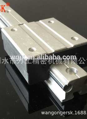 厂家LGDB12双轴心导轨直线滑轨线性轨道铝合金轴承钢光轴
