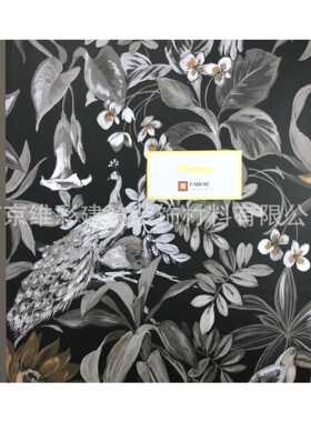国产法帛FABOIE 欧式花无纺布 墙纸壁纸 香颂  Chanson