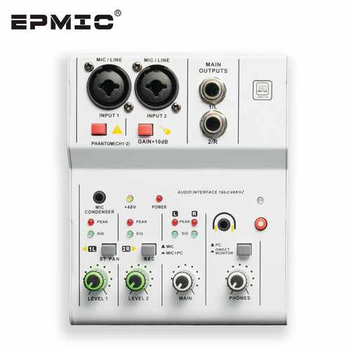 专业调音台 跨境爆款小型迷你舞台直播蓝牙USB迷你混音器DJ mixer