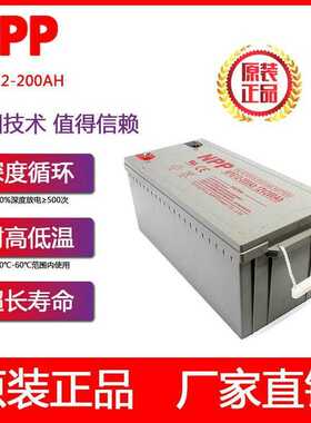 NPP耐普蓄电池NPG12-200胶体12V200AH太阳能光伏 EPS UPS电源 直