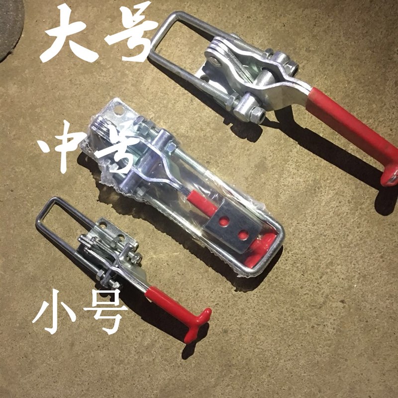 长安五菱汽油垃圾车箱体侧门锁紧钩垃圾车侧门环扣车不锈钢锁扣