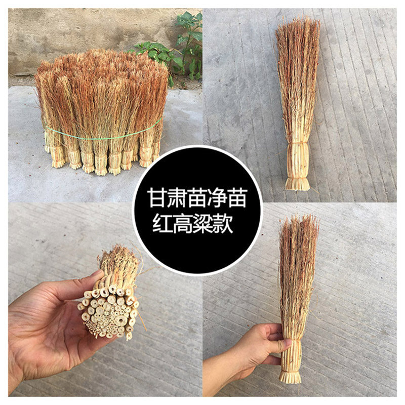 家用多功能锅刷饭把高粱苗净苗手工洗碗刷锅饭帚笤帚面帚厨房刷