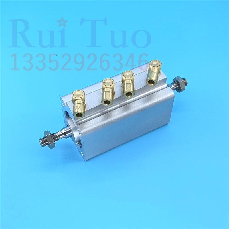 海德堡双向气缸 PM74 SM74墨辊合压气缸 和压气筒 双出杆气缸