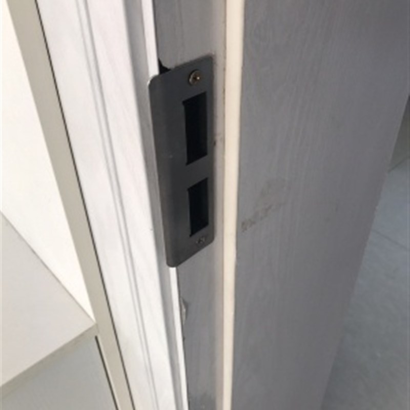 卧室房间门锁具配件锁体导向片木门锁舌盒锁片内门锁扣片锁舌挡片