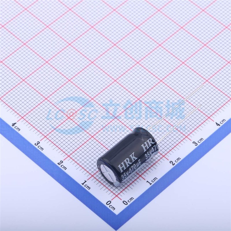 直插电解电容470UF/35V  35V470UF  直插体积8*12MM