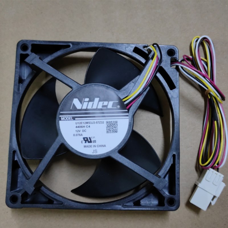 风扇全新冰箱散热风扇U12E12MS3J3-57Z32 12v 0.076A