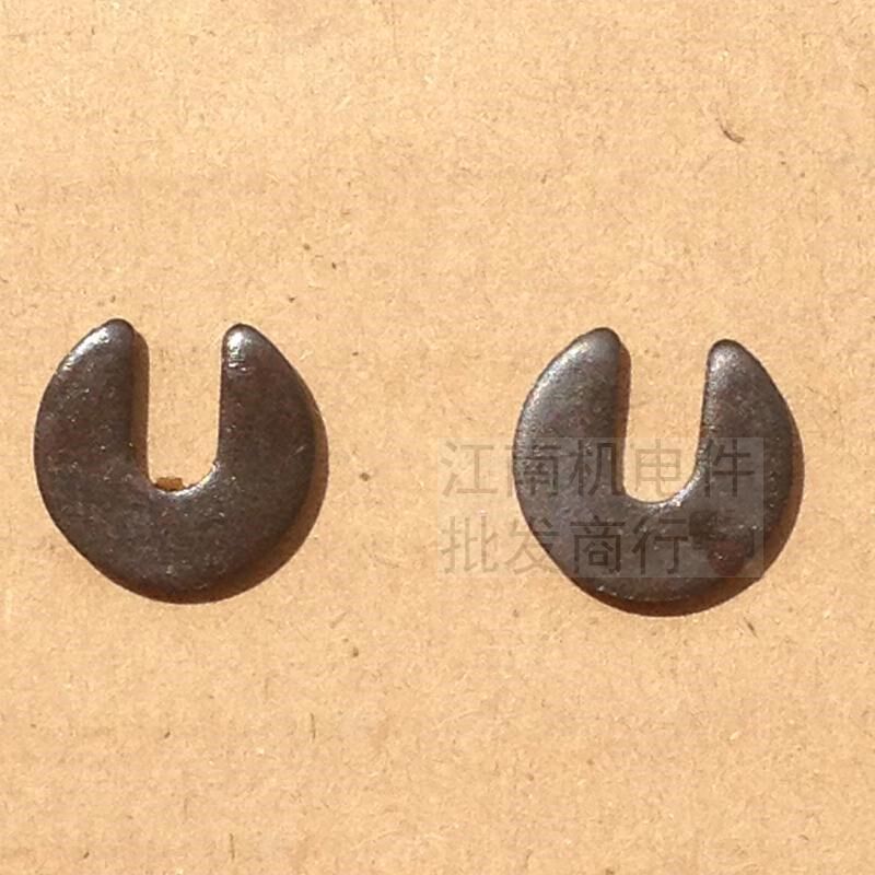 汽油发电机配件EF2600EF6600 MZ175 MZ360 166气门弹簧座锁卡卡子