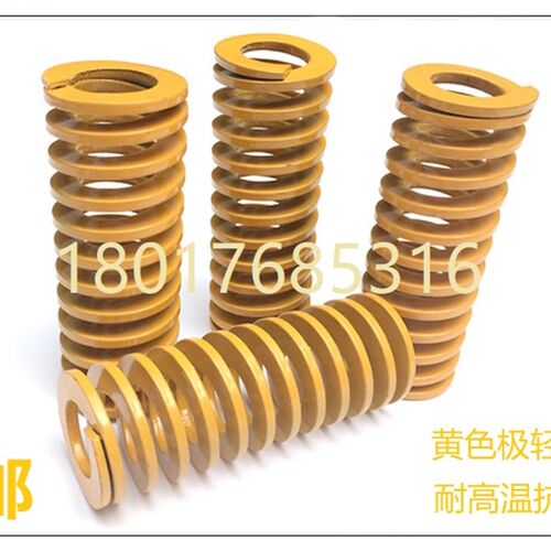 模具矩形扁线棕绿红蓝TF黄色弹簧日标SWF高强耐高温极轻负荷65MN
