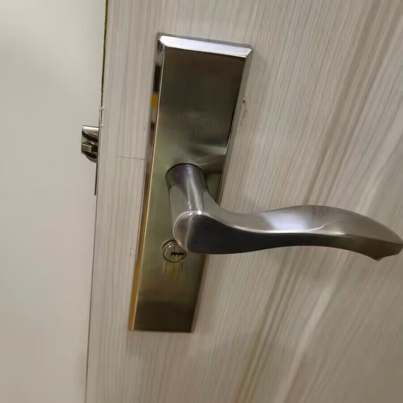 卧室门锁室内家用通用型房门木门锁具免改孔可调节门把手手柄执手
