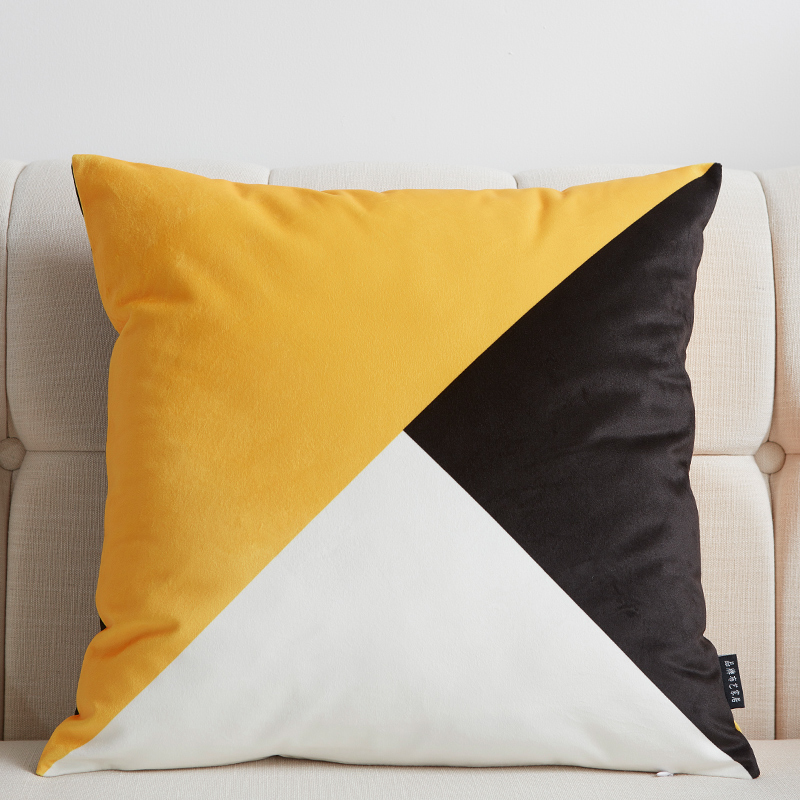 北欧沙发抱枕套不含芯客厅轻奢车用靠枕床头靠垫办U公室护腰靠背
