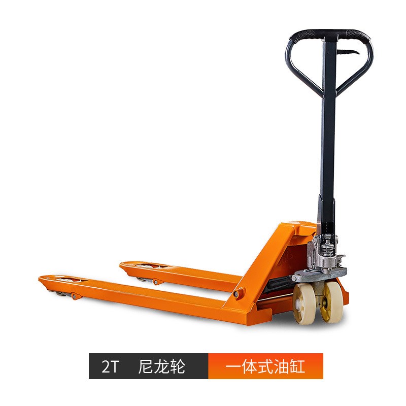 手动液压搬运车叉车地牛1T2T5t手推叉车升降托U盘装卸地牛叉车