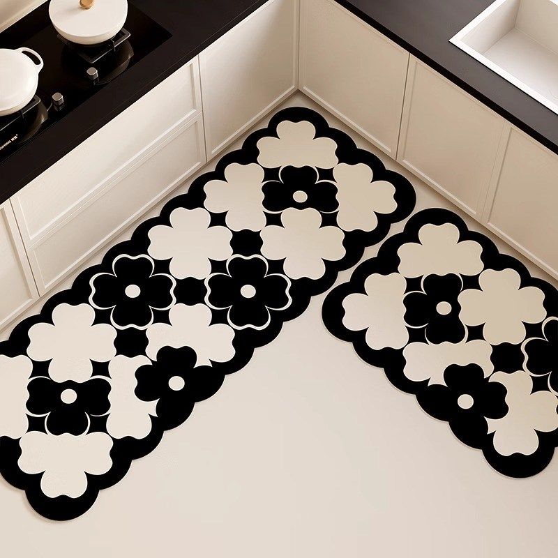 硅藻泥厨房地垫防油防滑可擦洗专用厨房脚垫吸水可裁剪厨房地毯垫,居家布艺,厨房地垫,淘宝优惠券,粉丝福利购,淘宝优惠卷