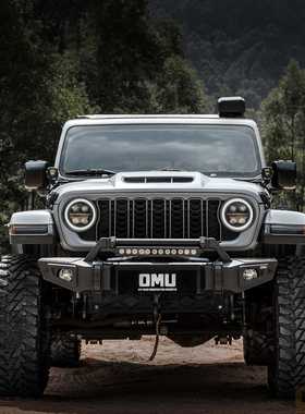 07-24款牧马人JLJK改装前后杠牧马人加装前杠OMU 改装防撞前杠后