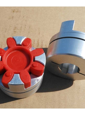 KTR ROTEX GS19红色绿色六瓣角梅花弹性垫体PUR/TEEE减震缓冲胶圈