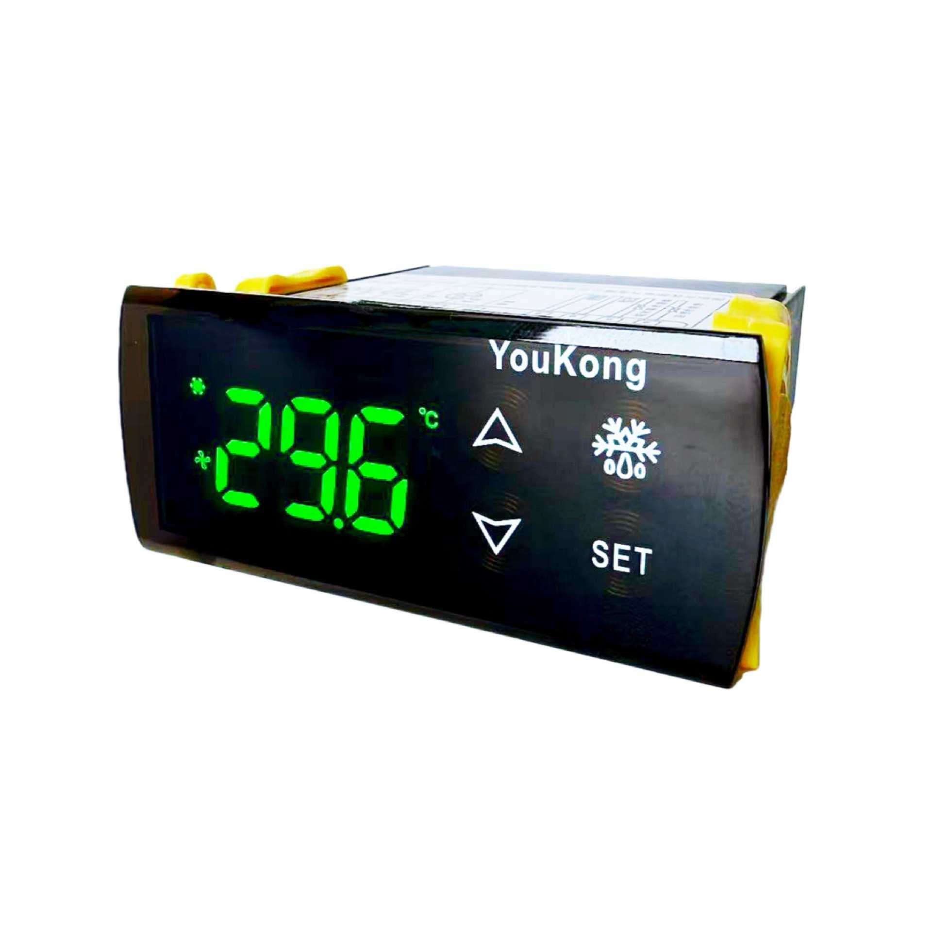 新款电子数显触摸屏温控器风冷冷冻微电脑温度控制器仪表两大从优