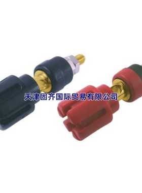 欧时RS PRO 接线柱 187-3804  黑色红色7.2mm开孔 , 30A 单位1套