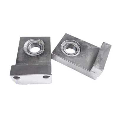 轴径12-30 L型立式单轴承座带卡簧光轴支撑固定BGLFS BGLKS BGF06