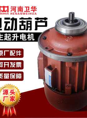 河南卫华CD16T圆电动葫芦主起升电机ZD51-4 13KW电动葫芦电动机