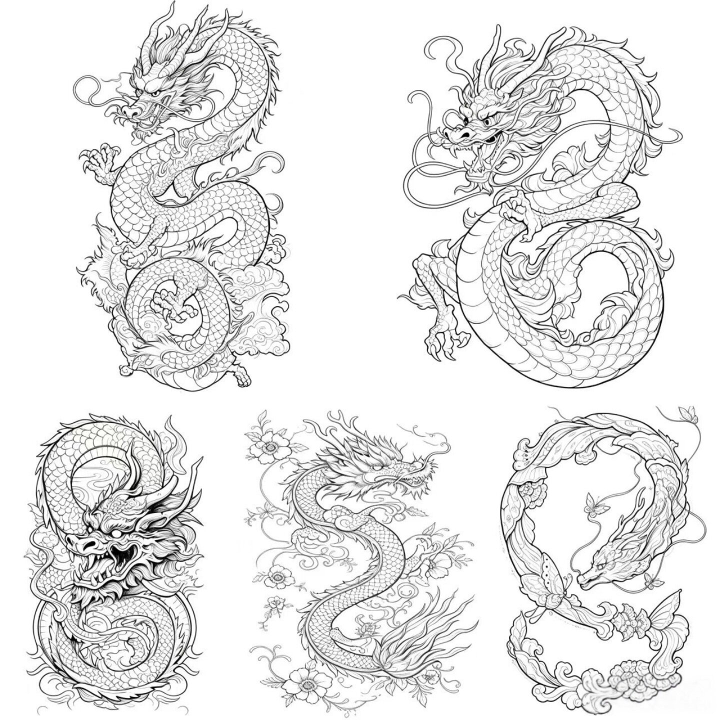 中国龙刺绣水溶不干胶标签定制贴