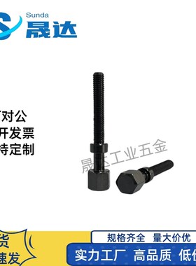 S45C调整螺栓标准内六角型粗牙PAtZ01-M4/5/6/8-L10/15/20/25/30/
