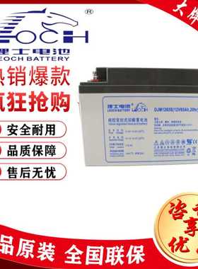 理士蓄电池12V65AH DJM1265S直流屏机房UPS电源储能EPS通讯应急