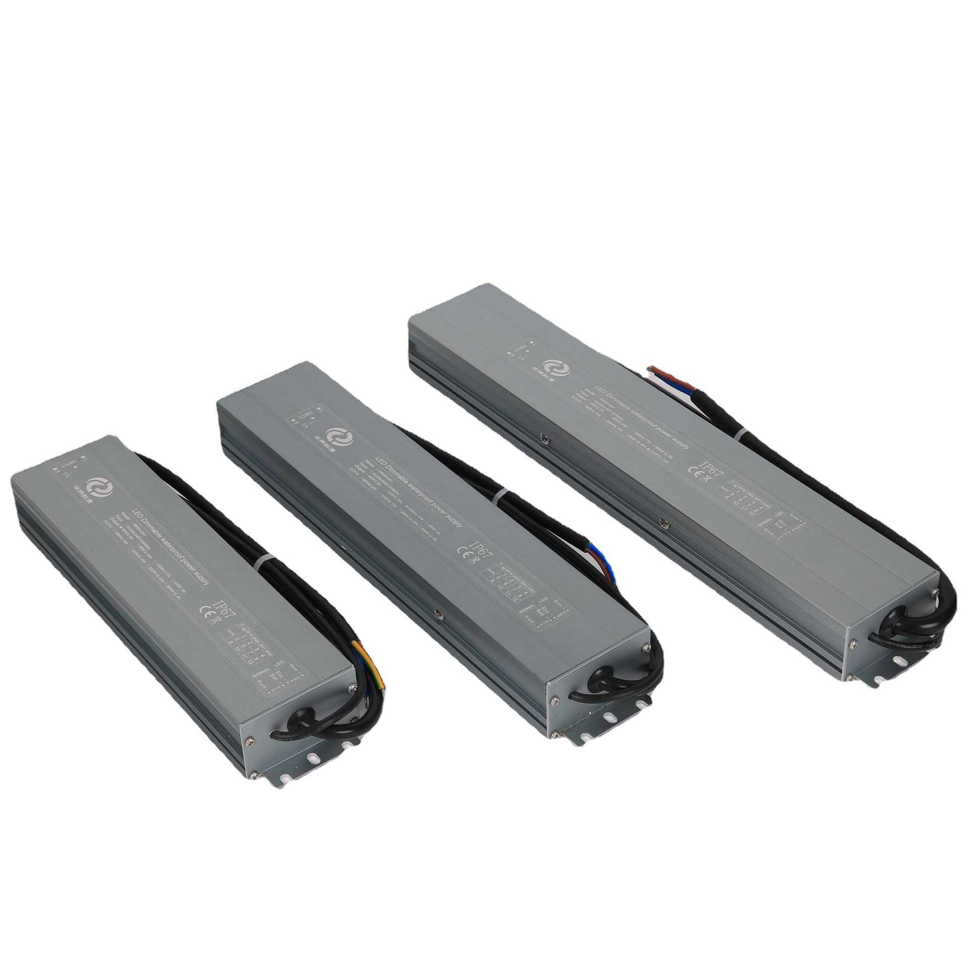 DALI防水调光电源12V或24V调光调色60W100W150W200W250W300W