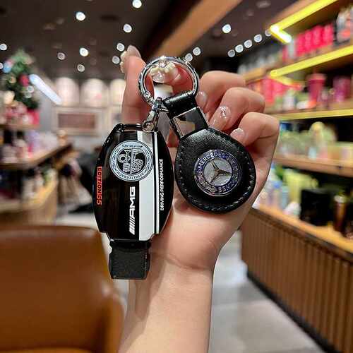 适用奔驰钥匙套c260LC级C200L壳a180L扣glc260包gla车e300lglk300
