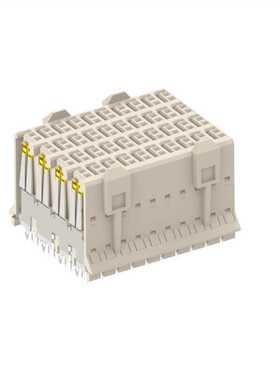 德国ERNI134883PCB连接器2.5mm垂直式公型80pin数据传输10 Gbit/s