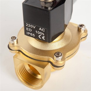 4分6分 新款 常闭节能防水电磁水阀气阀 220V 24V长时间通电不发热
