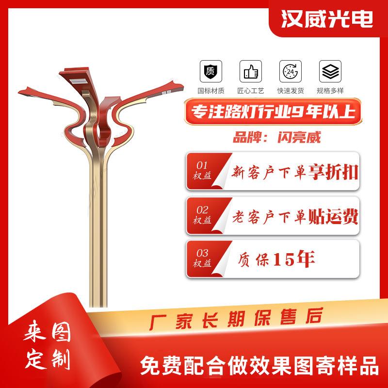 飘逸广场厂区道路灯厂家直销户外道路广场景区市政工程玉兰灯路灯