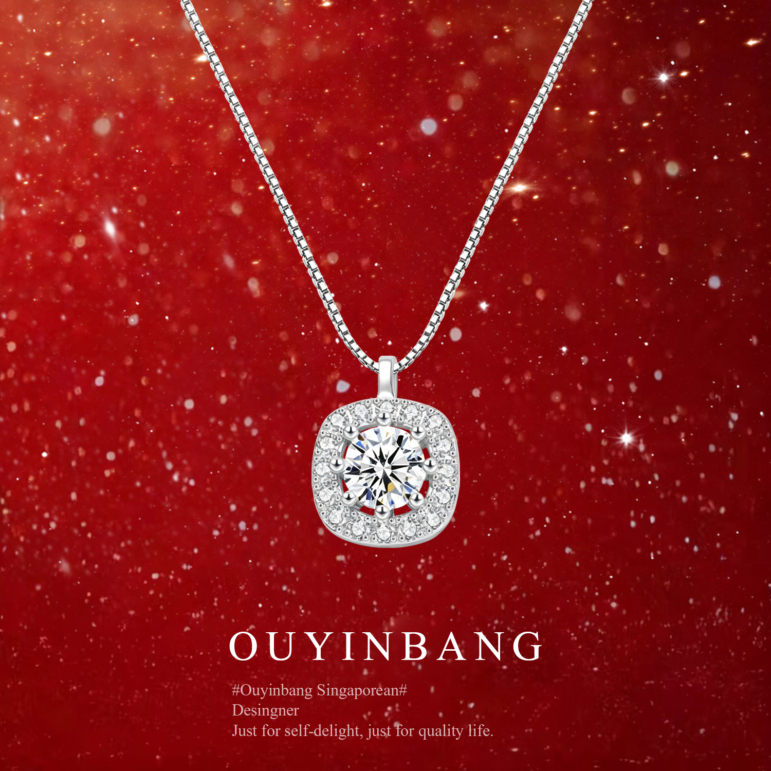 小方糖s925银项链女轻奢小众设计