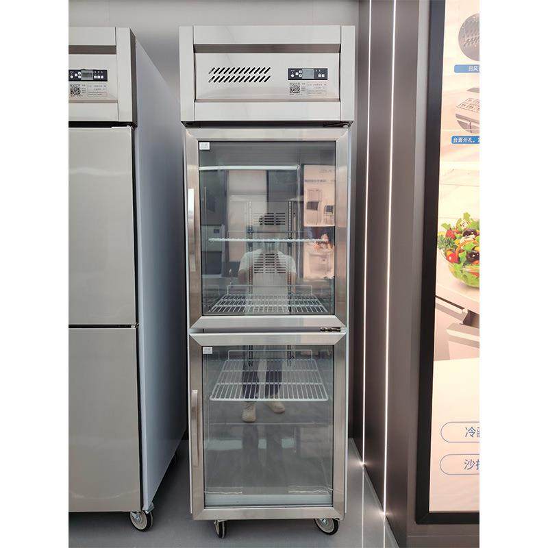 立式两门冷藏商用冰柜奶茶水吧台冷藏柜卧式冰箱保鲜平冷,商业/办公家具,冷藏展示柜,淘宝优惠券,粉丝福利购,淘宝优惠卷