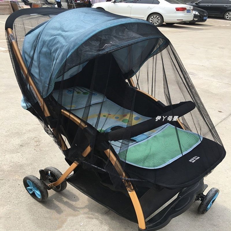 双胞胎推车蚊帐可折叠式全包围防摔全封闭网红双人防蚊罩遮光专用,婴童用品,婴童蚊帐/婴童防摔蚊帐,淘宝优惠券,粉丝福利购,淘宝优惠卷