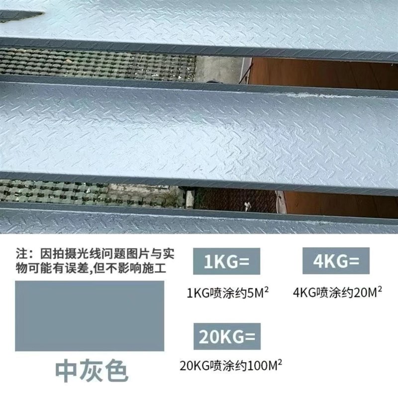 氟碳漆金属漆底面合一户外防腐防锈D漆铁门栏杆翻新不锈钢专用油