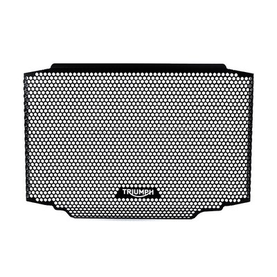 热销适用凯旋trident660三叉戟660765rNs改装水箱保护网散热器防