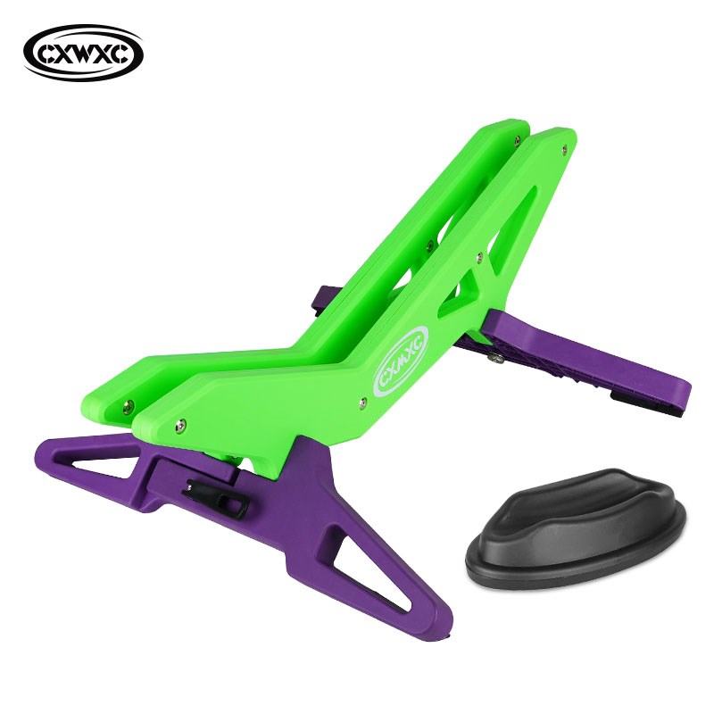 CXWXC山地公路自行车停车w架展示架固定脚撑立车架可调节底座家用