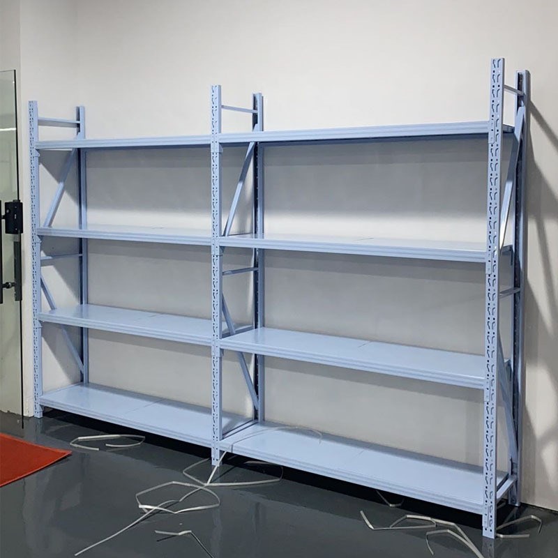 轻型快递货架家用l储藏室储物架阳台车库地下室放货库房商用铁架