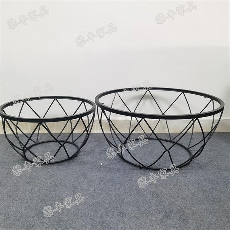 茶几桌脚支架岩板大理p石奢石边几腿不锈钢茶几脚茶几底座铁艺脚