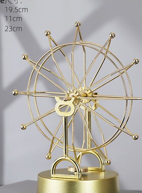 旋转摩天轮摆件创意轻奢家居客厅酒柜电视柜隔断柜卧室装饰品摆设