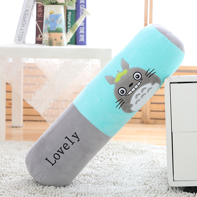 大号可爱长型圆柱糖果枕头女孩懒人长条睡觉抱枕T圆形靠垫枕可拆