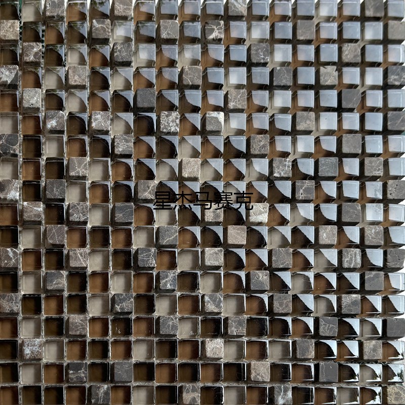 石材咖啡色马赛克厨房客厅别墅背景墙阳台墙面浴室地Y面烧烤店瓷
